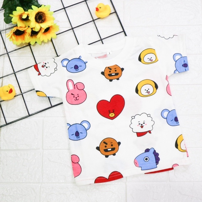 KAOS RUMAH ANAK / TSHIRT ANAK BAYI ANAK UMUR 6 buLAN 1 TAHUN 2 TAHUN 3 TAHUN 4 TAHUN-2