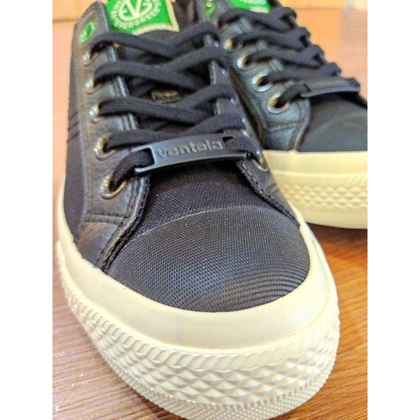 Ventela Evergreen Black Natural - Sepatu Sneakers