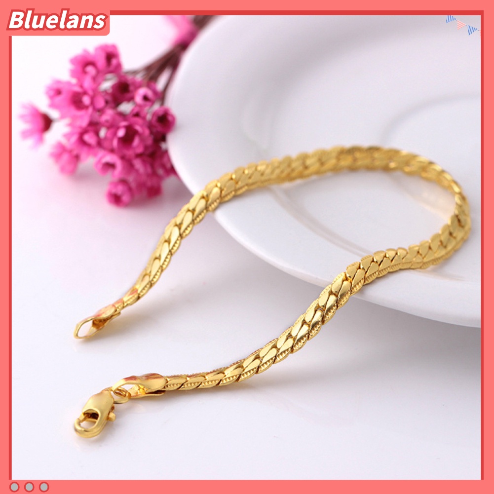 Bluelans Men Women DIY Hand Jewelry Fashion Boutique Side Chain Party Date Bracelet