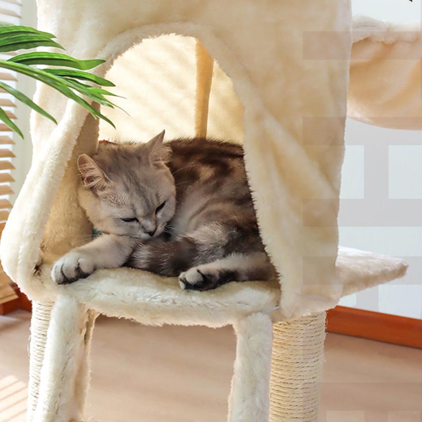 Cat Condo / Cat Tree / Mainan Garukan Kucing /Pohon Bermain Kucing / Kandang Rumah Kucing / Kondo Kucing /Cat Play  /Cat Tower /tempat main kucing