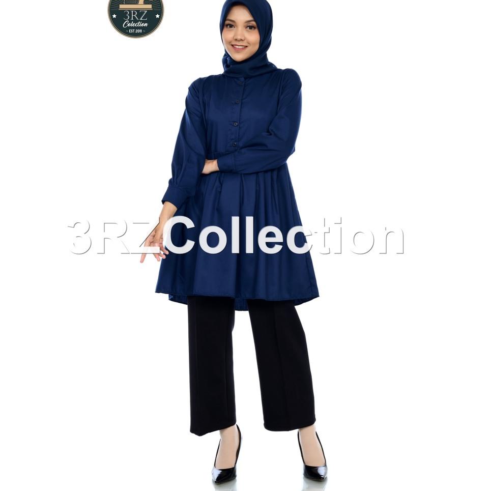 Tunik Putih Wanita Baju Tunik Putih Lis Hitam Pns Seragam Putih Pns Wanita Baju Putih Tunik Navy Tun