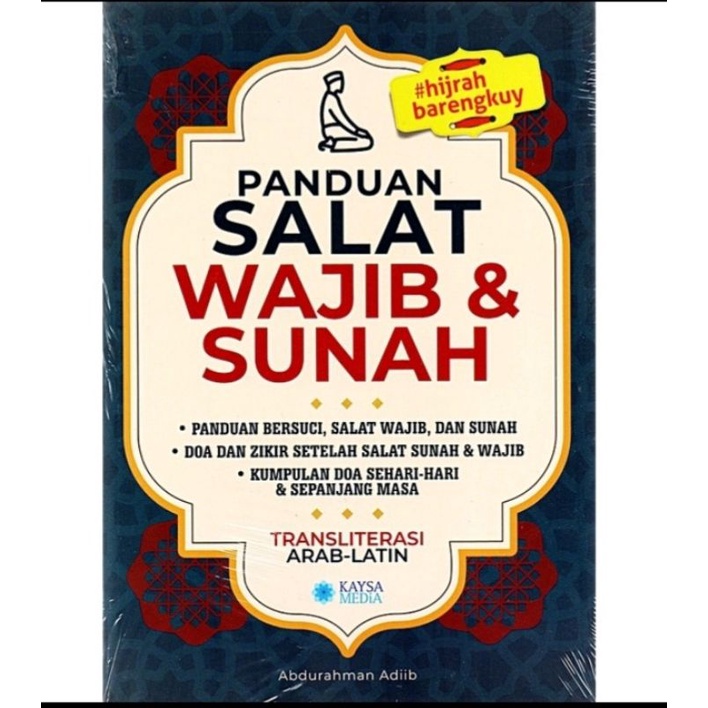 Buku Agama Islam Panduan Salat Wajib &amp; Sunah