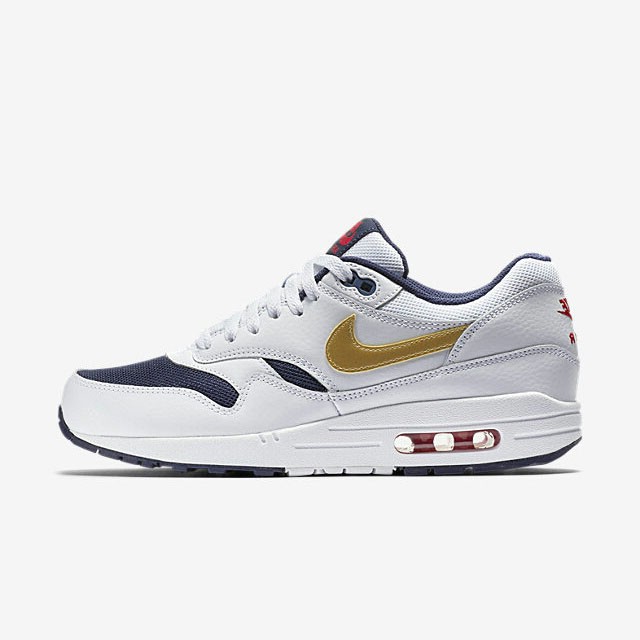 Sepatu Nike Air Max 1 Essential Olympic Gold Original