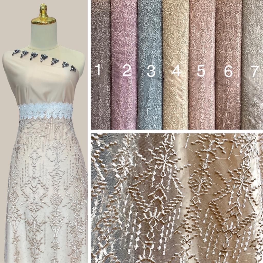 Kain Tile Brokat Etnik