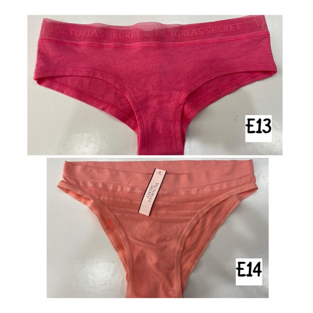 VICTORIA SECRET VS PANTIES - CHEEKY &amp; THONGS STYLE [SIZE XS] / Celana Dalam Wanita