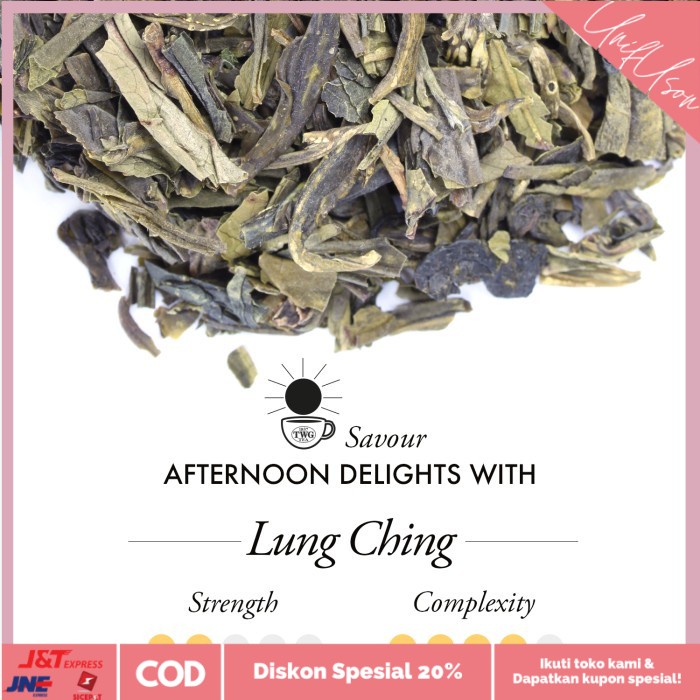 

⭐COD⭐ TWG Tea ǀ Lung Ching, Cotton Teabag