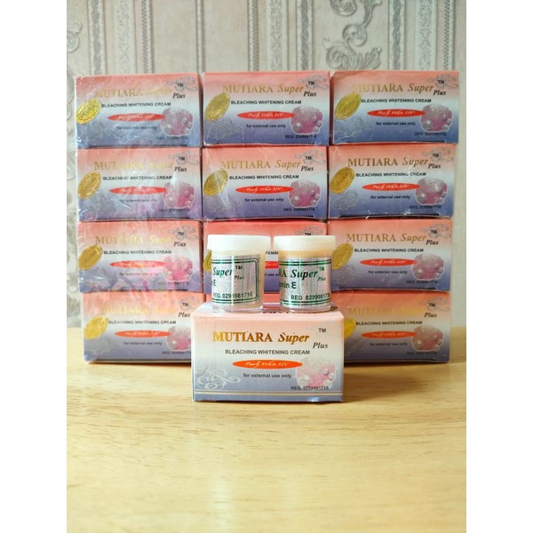 cream mutiara super lusinan