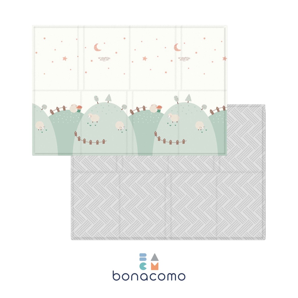 Bonacomo Playmat Foldable - Karpet Main Anak Bayi Korea Premium Mat Mattress Playgym Tatakan Baby Bona Como