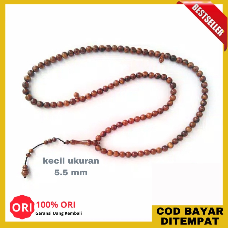 COD Tasbih Kayu Kokka Bulat Kecil Asli Tasbeh Kauka Kaoka Kokkah Kaukah Kaokah