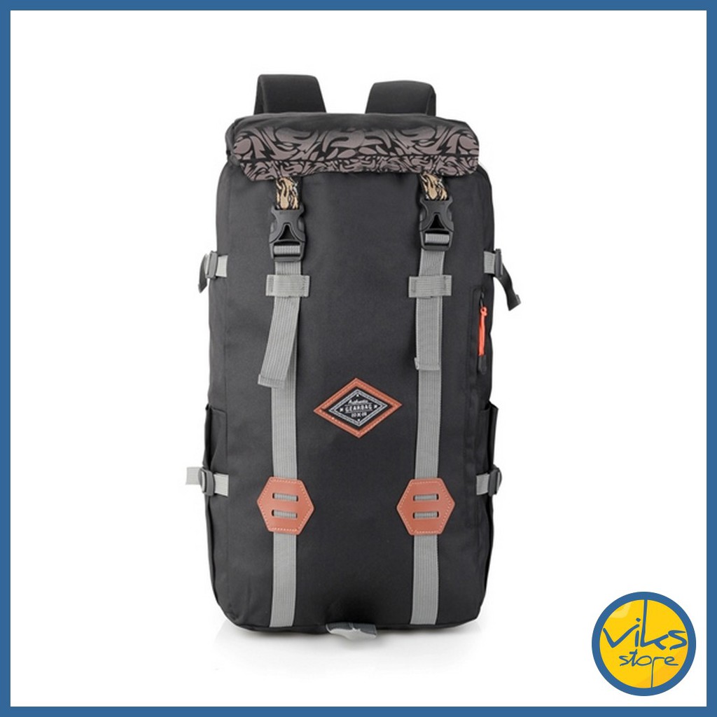 Tas Ransel Punggung Backpack Pria Cowok Adventure Gearbag Semi Carrier Kerja Kuliah Sekolah Original Kuat Traveling Backpacker BA697