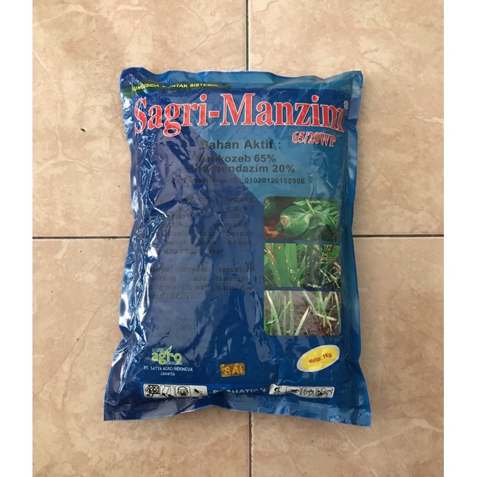 Sagri-Manzim fungisida kontak sistemik 1 kg