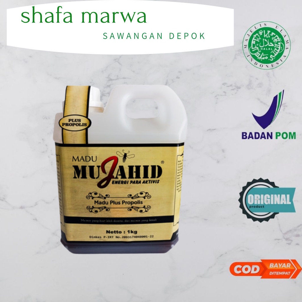 

Madu Mujahid Hutan Plus Propolis 1kg Hitam Super Hutan Manis Hitam Manis Super Mujahid Planet Herbal