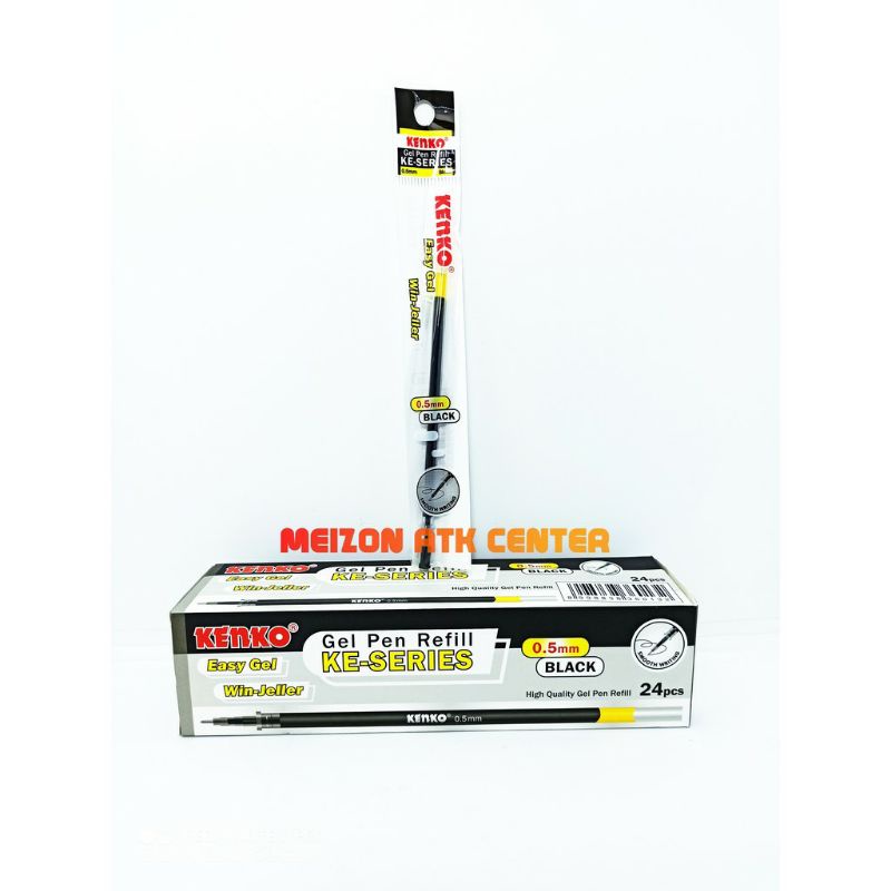 

REFILL ISI ULANG TINTA PUPEN KENKO GELL 0,5M / TINTA HITAM EASY GEL