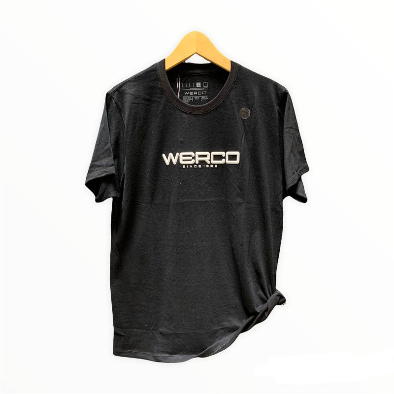 Kaos pria werco original sablon timbul glow in the dark - kaos glow in the dark