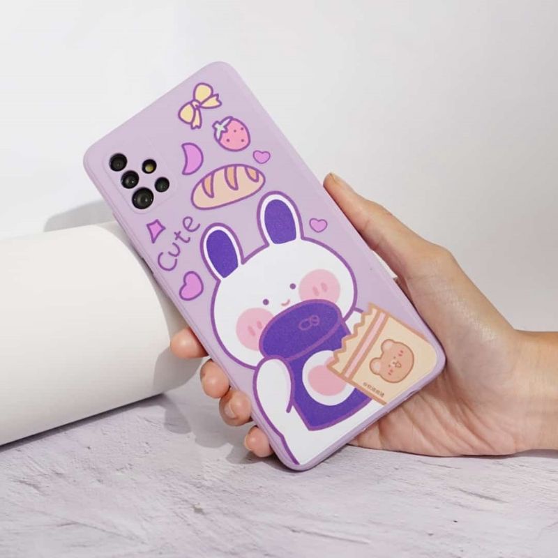 Bara 1 | Case Kartun Softcase Macaron For All Type SAMSUNG A02 A02s A03 A03s A10 A10s A11/M11 A12/M12 A13 A20/A30 A20s A21 A22 A23 A31 A32 A33 A50/A30s/A50s A51 A52 A53 A71 A72 A73 4G/5G