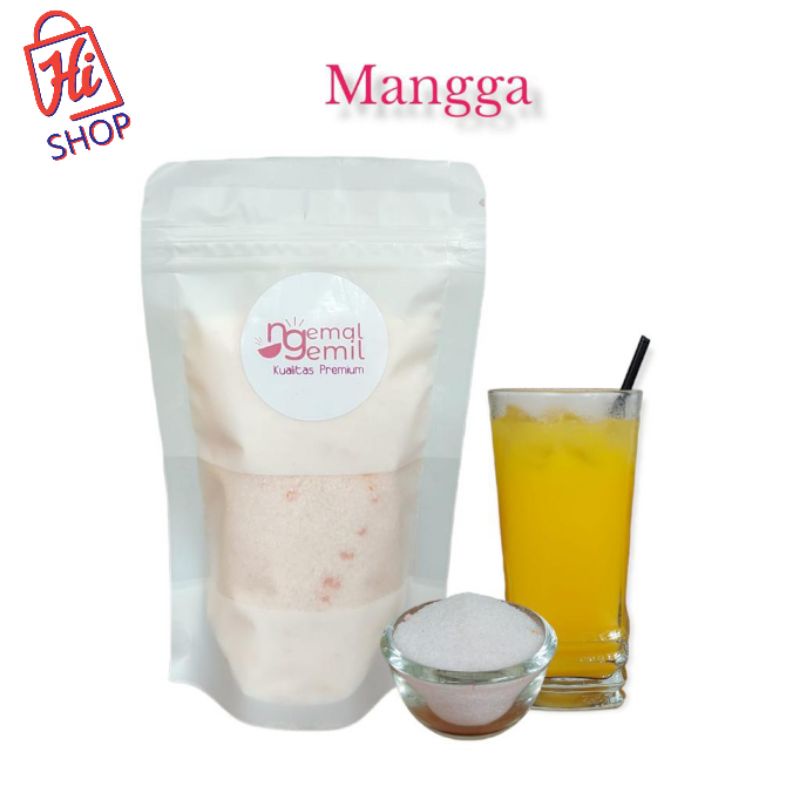 

Bubuk Minuman Rasa Mangga Serbuk Minuman Kekinian Manggo Powder Drink Kualitas Premium