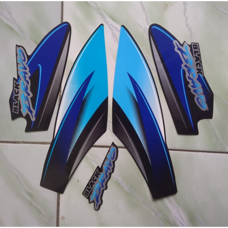 stiker striping suzuki bravo