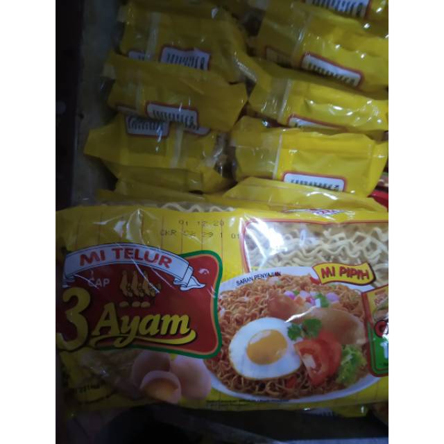 

Mie telur cap 3 ayam
