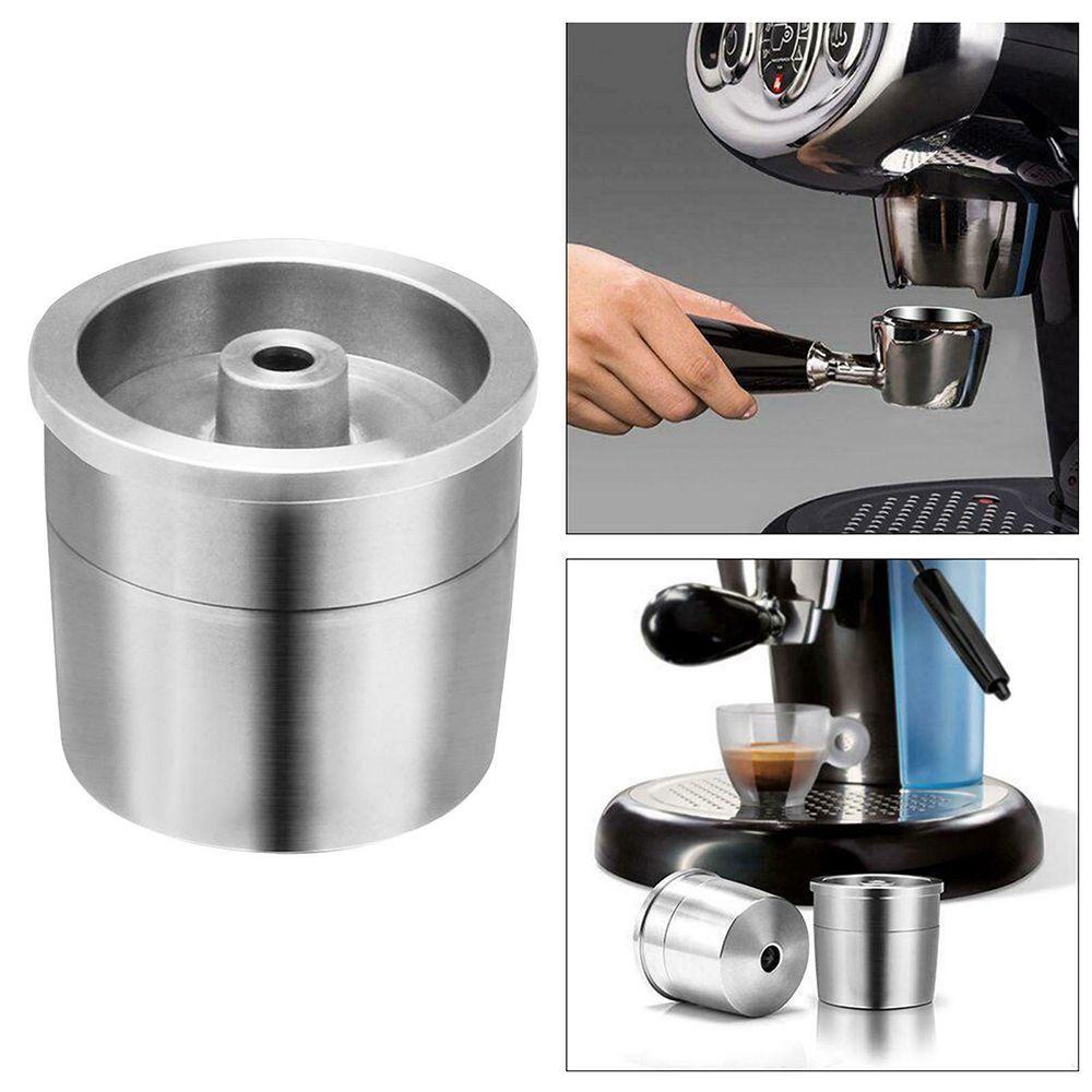 Solighter Kopi Kapsul Home Stainless Steel Espresso Coffee Reusable Pods