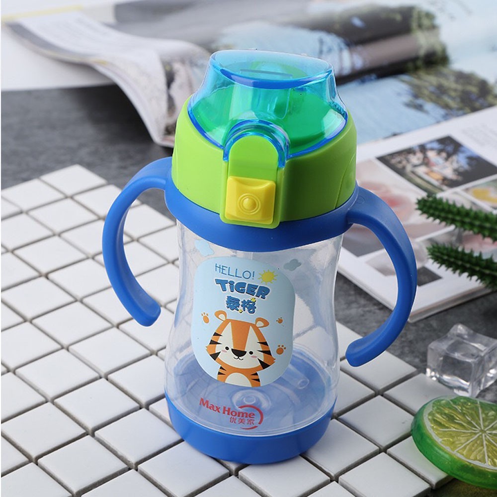 [Olla] Botol Minum Anak Plastik Max Home hc-5305 Bpa Free 300ml