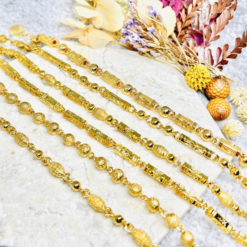Gelang tangan motif Cantik emas 24k Xuping dewasa