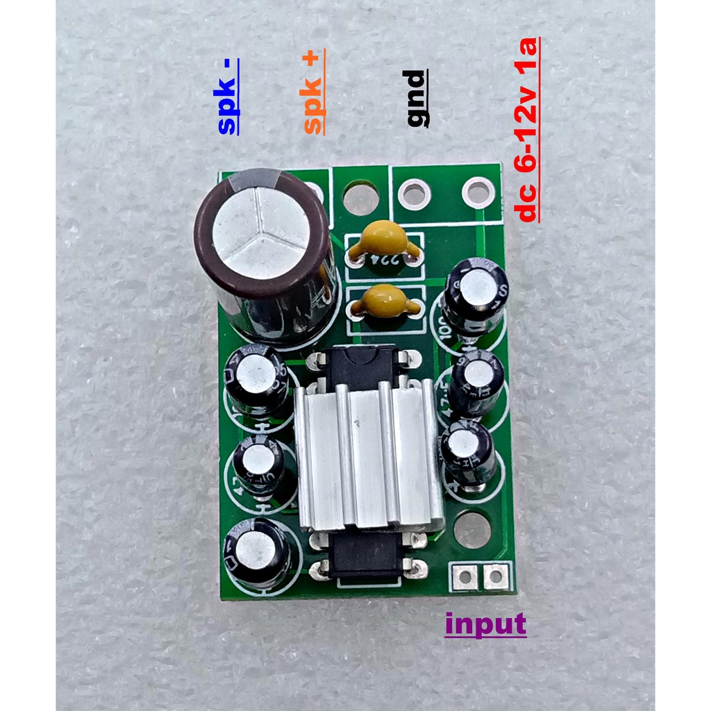 Modul TEA2025b Mono BTL 5 watt Power Amplifier