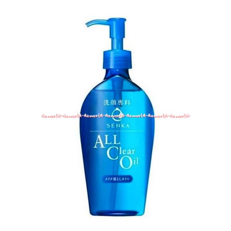 Senka All Clear Oil 230ml Pembersih Wajah Penghapus Makeup