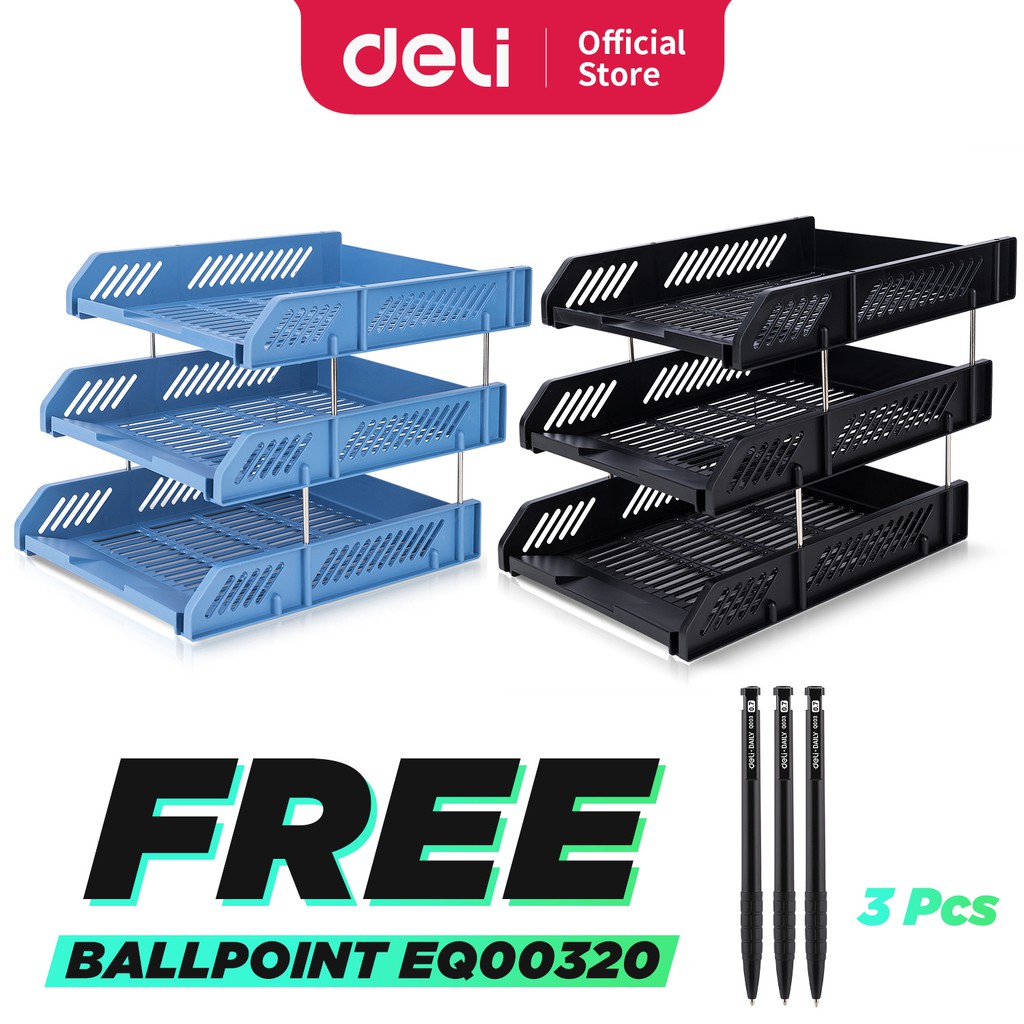 

restock Deli Tempat File Kualitas Tinggi, 2 dan 3 Tingkat 26,8x33,6 E9208 E9209