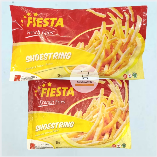 Kentang Goreng Shoestring Fiesta 1kg / 500gram