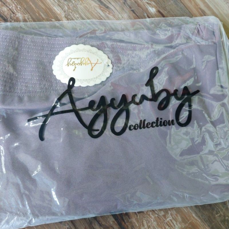 HIJAB PLISKET POLOS RASTY CERUTY PREMIUM ORI AYYUBY-Polos RASTY abu tua