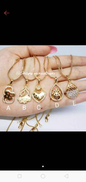 Kalung xuping mata zircon uk 45cm ♡MOMOJI♡