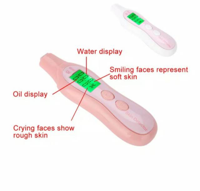 Image of Skin digital sensor analyzer moisture water oil monitor tester #3