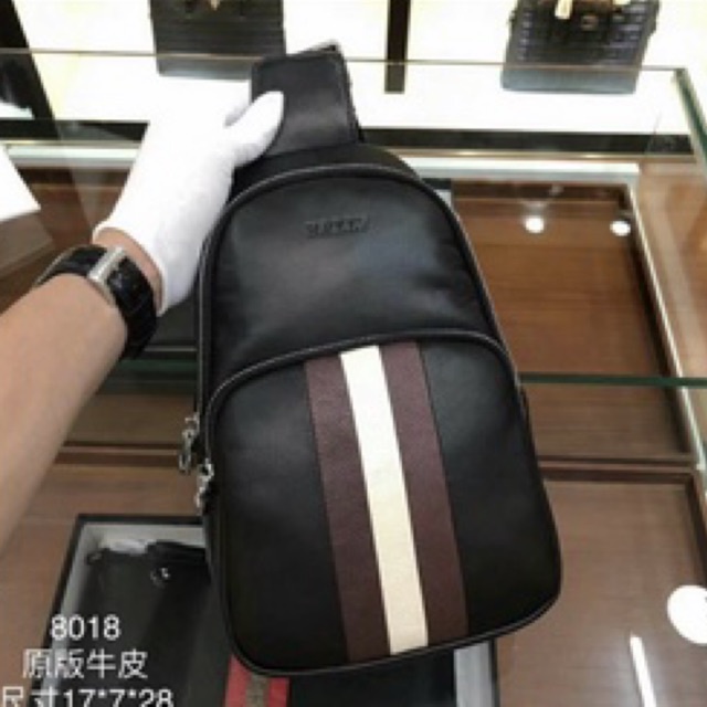 BODY BAG PRIA BALLY LAMBSKIN