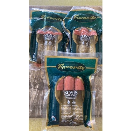 

favorite sosis sapi chorizo 250g