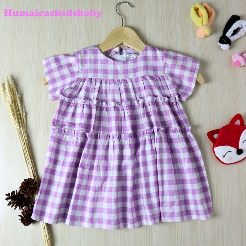 saida dress in Lilac anak baju bayi setelan import gamis baju murah