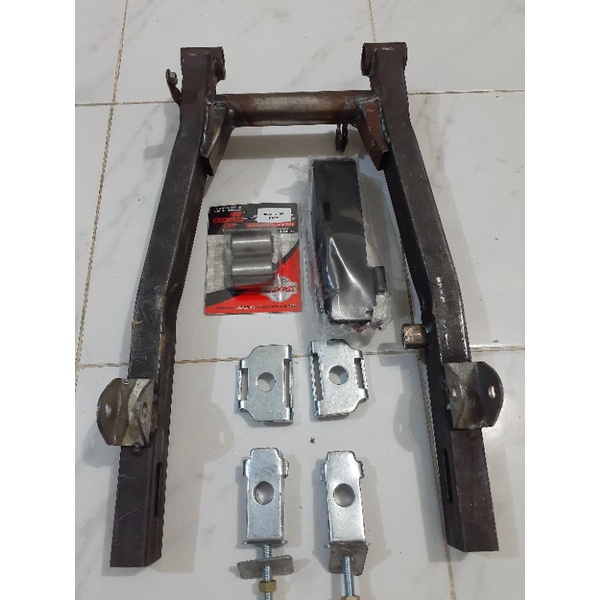 arm swing kaze mentah bahan set anting klem karet bosh bagus pnp cb begel panjang gl 100 gl pro