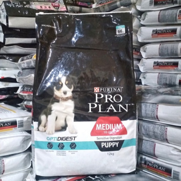 grab gojek - Dog food proplan medium puppy lamb/pro plan puppy medium - Lamb 12 kg