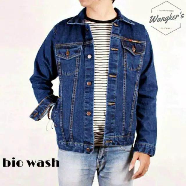 Jaket Jeans Sanwash Original-Bio wash