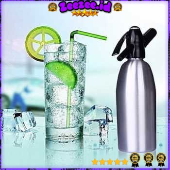 Botol Pembuat Soda Siphon Maker Bartender CO2 1 Liter - SD-MY