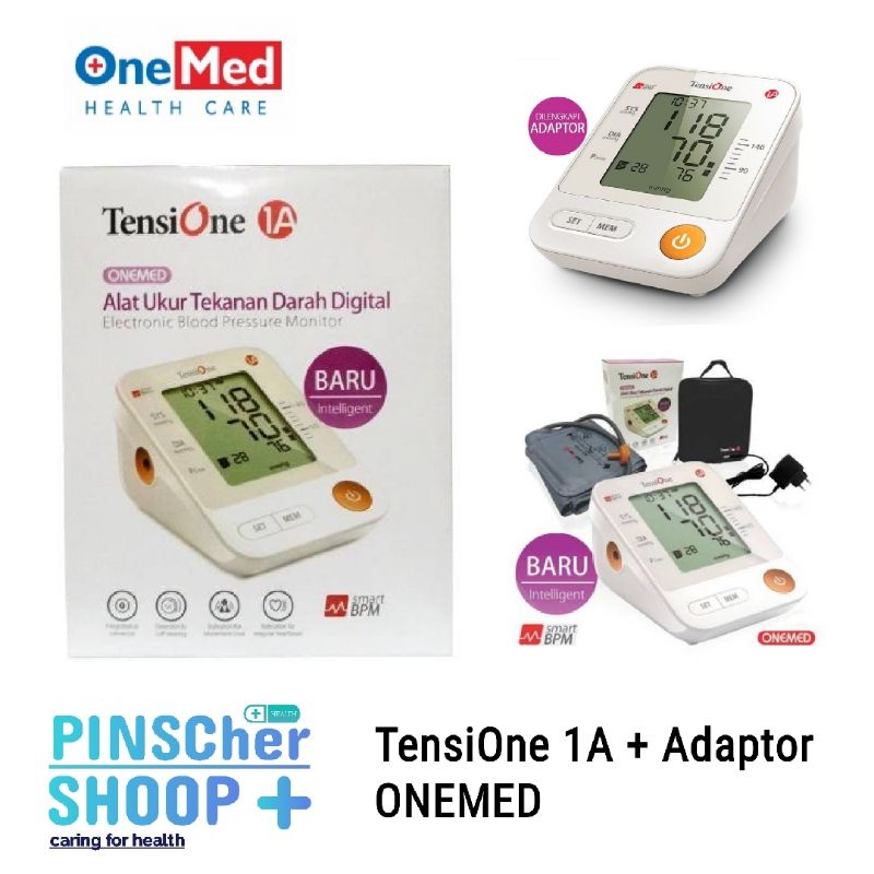 TensiOne 1A + Adaptor Tensimeter Digital Alat Ukur Tekanan Darah