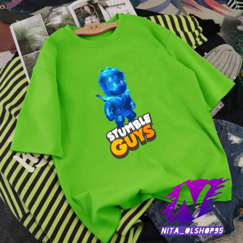 kaos stumble guys baju kaos anak stumble guys epic