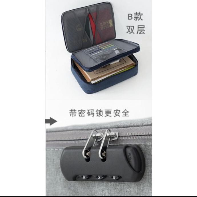 

DISKON Document Storage Bag / Penyimpanan Dokumen / Dijamin Dokumen Aman