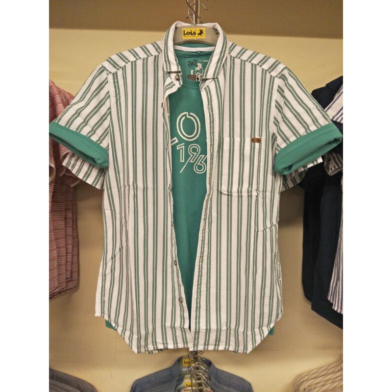 Lois Jeans - Kemeja Pria Lengan Pendek