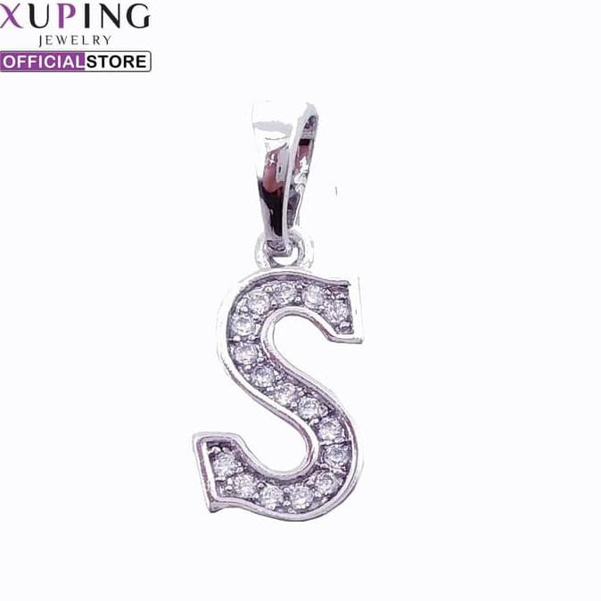 XUPING LIONTIN SILVER HURUF S 0142180040