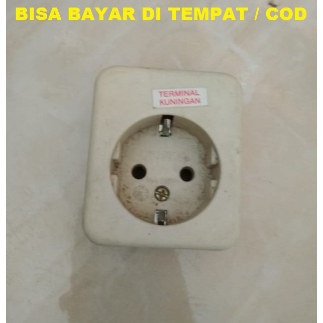 STOP KONTAK ARDE UTICON 1 LUBANG / STOP KONTAK UTICON