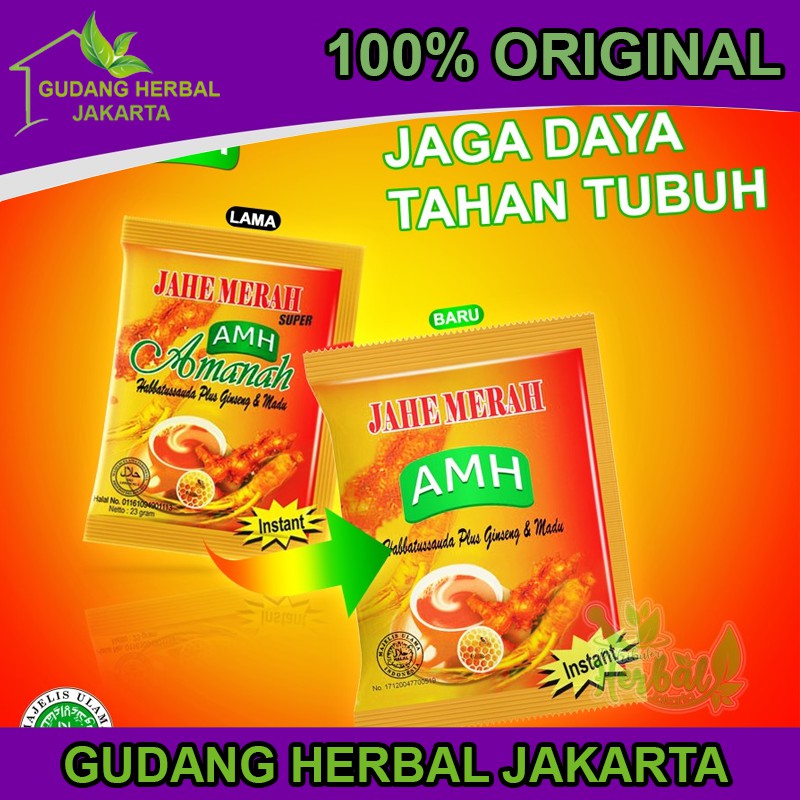 

Jahe Merah Super Amanah AMH ORIGINAL
