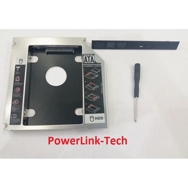 CASING UNIVERSAL HARDISK HDD SSD CADDY 2.5 INCH TEBAL ACER ASUS IBM LENOVO HP MSI TOSHIBA AXIOO DELL