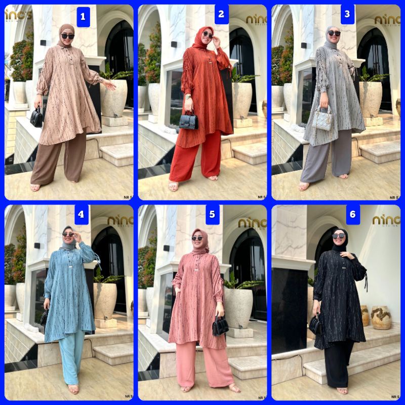 SETELAN TUNIK NINOS ND S CP 005 by nino's design