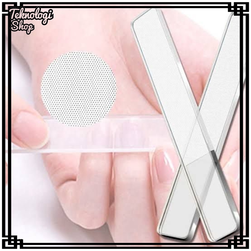Kikir Kuku Glass/ Buffer Kuku/ Pengkilat Kuku Untuk Manicure dan Pedicure