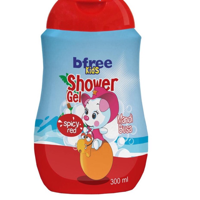 ✿ELYSABETHME✿ [ESENSES] Bfree body wash anak shower gel sabun cuci badan mandi bahan alami baby bayi lembut tidak perih di mata aroma buah